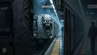 ghost train.....#HorrorShorts #HauntedTrain#Zozo