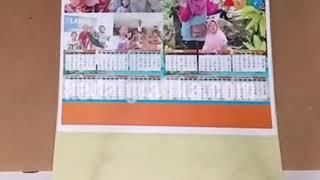 Kalender Meja Ekonomis Kedai Grafika