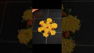 Flower decoration#flowers#flower decoration idea#marrygold flower decoration idea#marry gold flower