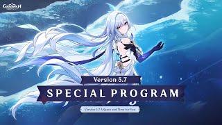 Genshin Impact Version 5.7 Livestream "A Space and Time for You" #GenshinImpact #NewVersion