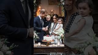 Harry and Meghan Celebrate Birthday Princess Lilibet #harryandmeghan #lilibet #archie #meghanmarkel