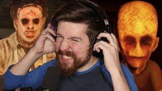 3 RANDOM HORROR GAMES (ft. Leatherface)