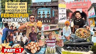 Punjab Tour Ep - 25 | Ferozepur Street Food | Punjab Famous Food | Punjab Street Food