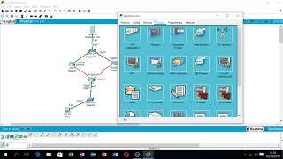 Cara default routing di cisco packet tracer