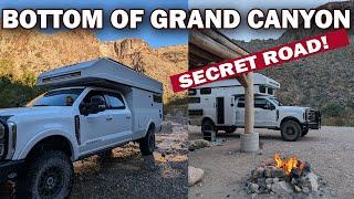 Secret Road to the Bottom of the Grand Canyon: Camping Where Few Ever Go