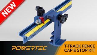 Want Precise & Consistent Cuts? Miter Saw Fence System T-track Kit & Adjustable Flip Stop is Here!