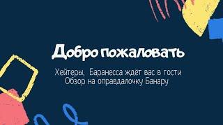 Обзор на канал Наша жизнь в Германии: Хейтеры, Банару ждёт нас гости) оправдалочка Баранессы