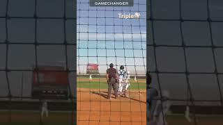 Triple ️ #shortvideo #baseballshorts #shorts #13u @ryno31baseball ￼