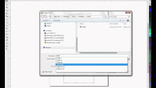 Saving pdf Files in CorelDRAW Tutorial -