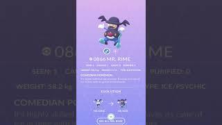 Pokedex: Pokemon GO-Mr. Rime