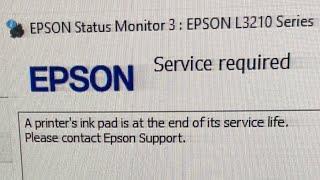 RESET EPSON L3210 L3216 L3250 L3256 L1210 L3110 | GJR Printer Repair