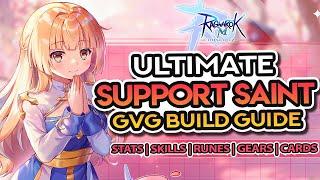 FS SAINT GVG BUILD GUIDE ~ Stats, Skills, Runes, Gears, Cards, and MORE!!