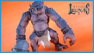 Four Horsemen Mythic Legions All Stars 3 STONE TROLL 2.0 Action Figure Review