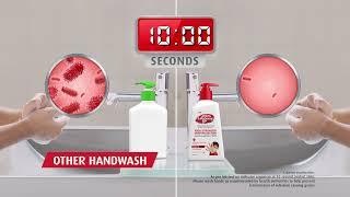 Say goodbye to germs in 10 seconds with Lifebuoy