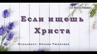  "Если ищешь Христа" - ( Караоке) /Хвала Творцу