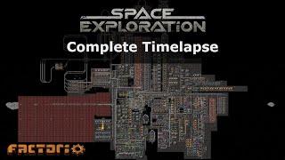 Factorio Timelapse - Space Exploration