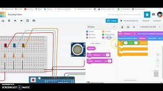 Sensor ultrasonido con leds