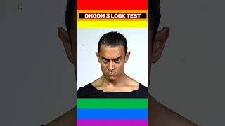 DHOOM 3️LOOK TEST AAMIR KHAN @filmyfactshere #shorts