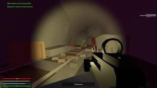 unturned: killed a mega zombie at the train (russia map)