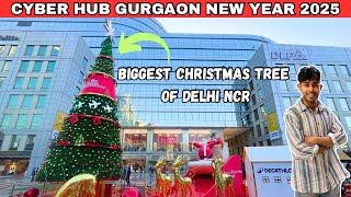 Cyber Hub Gurgaon Christmas 2024 | DLF Cyber Hub Gurgaon | DLF Cyber City Gurgaon Delhi