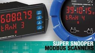 Super Snooper Modbus Scanners from Precision Digital