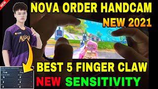 Nova XQF Order new 2021 handcam | Nova order new updated controls & sensitivity | Nova order handcam