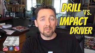 Drill vs Impact Driver, Milwaukee vs. Ryobi: boring holes