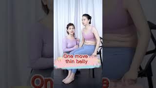 only one move ..one exercise for reduce belly fat ..faster .. reduce belly with these exercise.