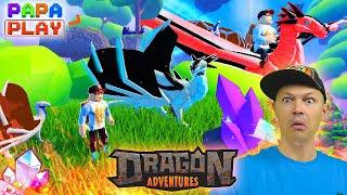 Развожу ДРАКОНОВ в Dragon adventures