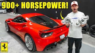 I Bought a 900HP Twin Turbo Kit for my Ferrari 488!