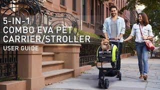 IBIYAYA 5-in-1 Combo EVA Pet Carrier/Stroller User Guide