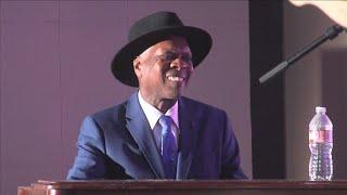 Memphis music legend Booker T. Jones performs with Stax Music Academy in New York