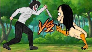 Momo vs Jeff The Killer #Shorts | Drawing Cartoon 2