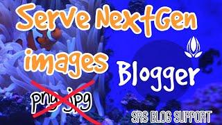 How to  Serve nextgen image format in blogger | WebP image file  | nextgen image file