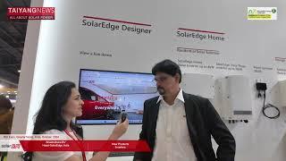 SolarEdge Speaks About Its Solar PV Products To TaiyangNews At REI 2024