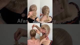 How to Style 4 Elegant Looks for Short Hair | 2 Chic Half-Up & 2 French Rolls 