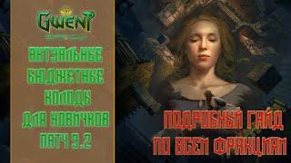 Гвинт / Gwent — Бюджетные колоды для новичков. Патч 9.2. (Август / Сентябрь 21). Путь новичка #11.