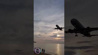 Plane-spotting at Mai Khao Beach, Phuket - Vietjet Air #maikhaobeach #maikhao #beachinthailand