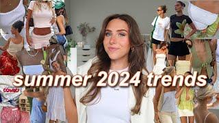 SUMMER 2024 FASHION TRENDS | pinterest inspired + wearable outfit inspo! *what to wear this summer*