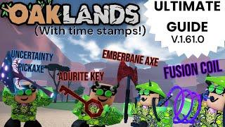 Ulitmate Oaklands Guide Updated! V.1.61.0 (OAKLANDS)