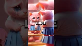 Adorable Chubby Pink Kitten gets BULLIED #kitten #cat #catlover #miawmiaw #soundmiawmiaw