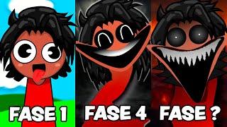 LAS FASES MÁS TERRORÍFICAS DE INCREDIBOX SPRUNKI