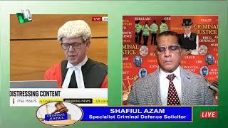 Solicitor Shafiul Azam, Azam & Co. Solicitors- Host, Criminal Justice TV show  03112024 S2