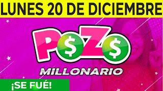 Resultados de Pozo Millonario del Lunes 20 de Diciembre del 2021