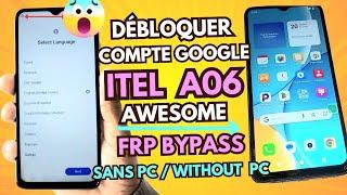 Débloquer Compte Google Itel A06 SANS PC – Nouvelle Méthode 2025 / Itel A06 FRP Bypass