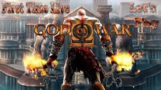 GOD Of War 2 (First Time) Playthrough Live[3] - Finale