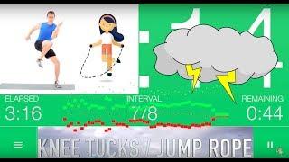 [THUNDER] ULTIMATE TABATA WORKOUT (Music by Imagine Dragons)