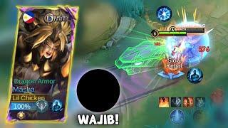 TUTORIAL : CARA MAIN MASHA DI PATCH SEKARANG + NEW BUILD DAN EMBLEM! - Mobile Legends