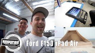 iPad Air installed into Ford F150 Dash Kit