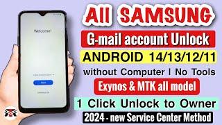 SAMSUNG FRP BYPASS 2024 (Without QR Code) Android 13/14 New Security 2024 Frp Lock Removal |